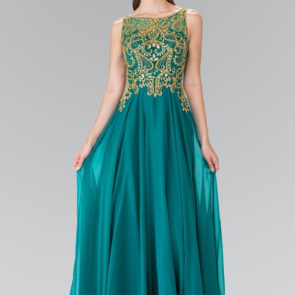 bateau dress green WEDTREND Women Dark Green Formal Dress With Ruffles Bateau Neck Mermaid  Long Wedding Party Dress